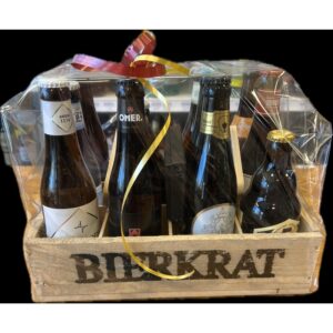 KADO BIERKRAT 12 FLES+ASSORTI BIER