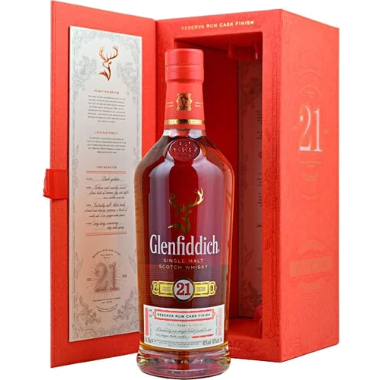 MALT GLEN FIDDICH 21YRS GRAN RESER - Afbeelding 2