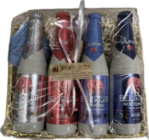 KADO DELIRIUM 4FLES MET BIEROPENER