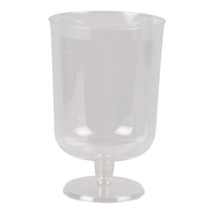 *PLASTIC WIJNGLAZEN(12) 17CL