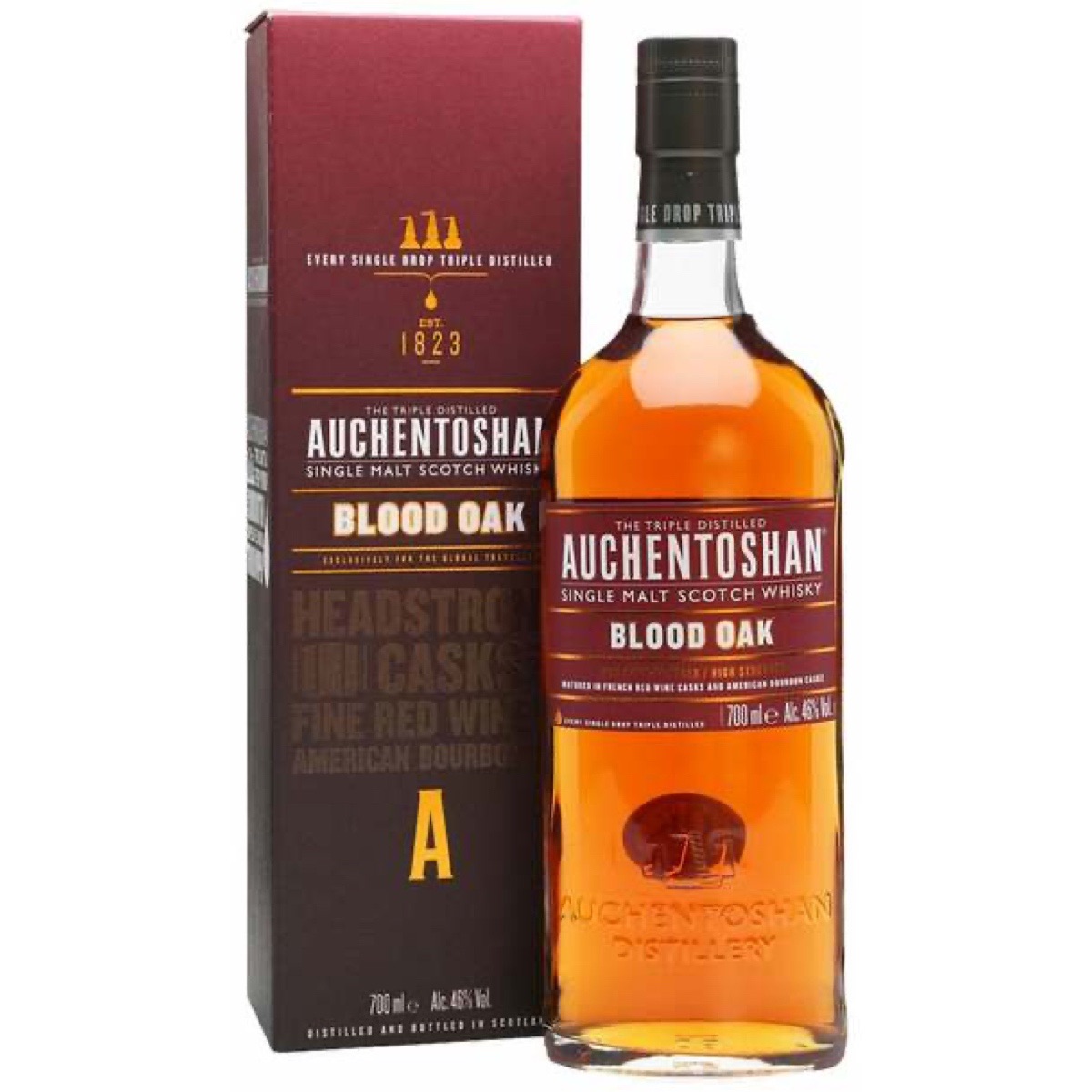 MALT AUCHENTOSHAN 14YRS BLOOD OAK==