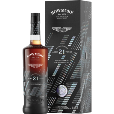 MALT BOWMORE 21YRS ASTON MARTIN 24