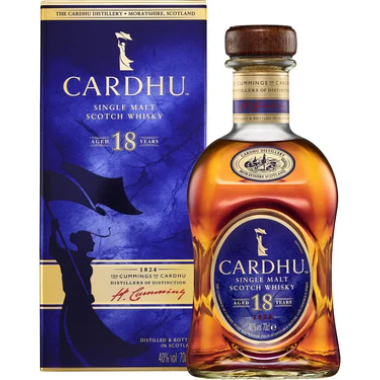 MALT CARDHU 18YRS* PAARS