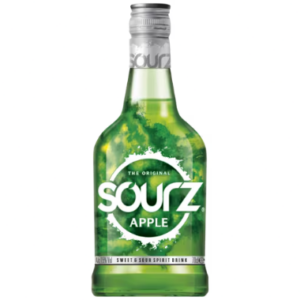 SOURZ APPLE 0.7LTR.LIKEUR SW/SOUR