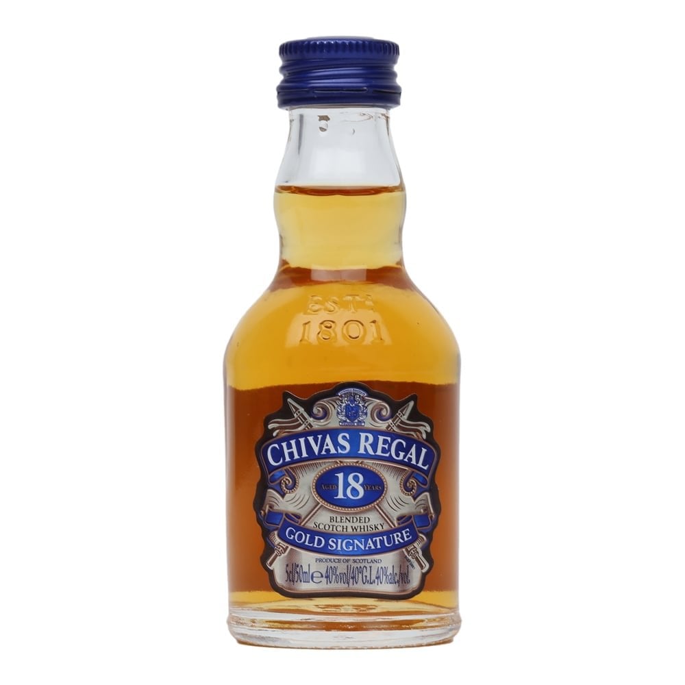 WH CHIVAS REGAL 18YRS*MINIATUUR