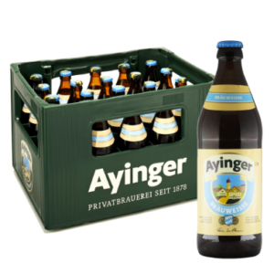 D AYINGER BRAUWEISSE KIST(20)0.5LTR