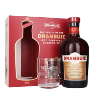 DRAMBUIE LIQUEUR +GLAS DOOS