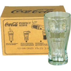 COCA COLA GLAZEN DOOS(6)