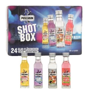 VO PUSCHKIN SHOT BOX 4 SOORTEN