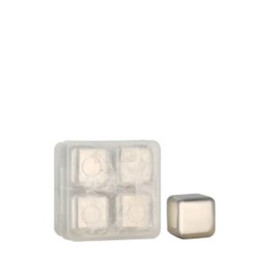 WHISKY STONES STAINLESS STEAL 4PACK